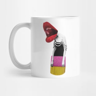 High Fashion Bored Girl Mug